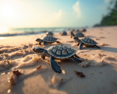 baby-turtles-hatching-seaside