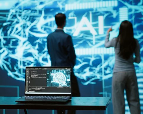 Engineers use AR tech to visualize AI neural networks brain, solving company problems. IT professionals using artificial intelligence augmented reality hologram, camera A SSUCv3H4sIAAAAAAAAA4VVu5KjOhD9FRexqdIDSTDZhje4ye7NtjYQqMGqAURJYqZ8p/zv2xJge2aDdTmAVuv06dMPPgpripdC1gC9aHRJhCJlJZQoa1rVJW1NpYRmHa9ocS6MjlC8UM4lrwmTtFYVI/g7F60OtitePgo7jmuIXkfr5uIFTzzMBnx+BGOj81aP+HY7FyHquAYIeA3fOsQe8DS/H3g/P5IdCf4H3WV2oxuuSCOsLZr+taGDcdQzuDUUt/Ph+qOzMHfwV7+7Q3H7dS70gJeuicotcR5BZ2Y/C820qGjfl43o27LqCSl13VclrVuqNTFM8xSLK9ZSSXmpBenLqulQQVGb0lSSUdVC31UC3RRvG9MTKBnXXVkZIGXTalOijqZl+O9Ui26s5YwLRkvGKl0ihCi10qQkddPWiN30PS+Q9et7BD9lxb79k9jSSiohMVRKyUfb2w71Ptk5ogR2yMJ8dTOTnZNRNaSmydK5d+dfwef8a6kYV9nTwBuMbknVRO+6qVWyxkdp0CyJoGwz6ykbqKCZ68UOl1Ny/sMtRduMrBYbgWlZMbNTSLWMNsR0jIdK8Do5eAigfXfZqCAYqZI5uD6+aw+bsZHizi/JkJOUkjc5Sew+H9clq0EINnIywjzYGXZUJJ49E72w6G6HlbTZOI7YJMMKD5WajPHtezY0nFZik01HvV2tRAaEaRndFbZKqFpSSjLkpLsLhj8hrp/tPGQcioNI1C6/PUgQyR5C7a4Jnx2Ejxy4yoL1a1w96piHKgnNc030OkwoMJiTBz3aeP1CffFu8HqavpT8MN85NluJW6+3VuIUZUqWGVaP/TdDPIpMZSOwkOy5jJ+KaACWTxJQSRSXW2foMe2IeJnCp8BvNqzI//997SCBilAimqeuTXkeuYuN2p1TjXOVCbV2OB3lwqIoLE7Gt/Ps3u7gCEFJhraDjWmdPTV02NdPRqCE73VC07LHJ9tltM3QPTA5k8+9vwFI1og7ah7nQyt5tNbpOaLgitM95rXFEYYO677XlbNN4TQRp7Aui/OZUlMTgmni4nMxjxSuSLfO0eM1bNAKF9Lo3KLbEYP0egyA06xDQB+zG26pKXDIUsXyNsePgJu259nFNCR54UbXvVqzr/ztA3DBtnQp1Eex4lxoA2Y/XtvJxni8emx/eH94326338A8e+C+BgAA