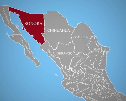 mapa de sonora