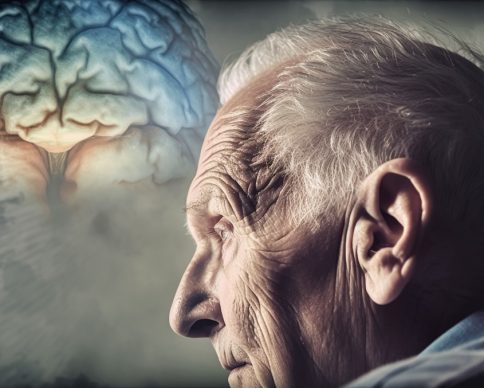 Memory loss, dementia and alzheimer concept, created with Generative AI technology xr:d:DAFeBaVFj4U:15,j:1390209225,t:23032313