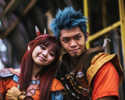 portrait-cosplay-artist-dressed-up-as-anime-characters