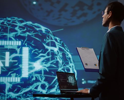 Startup employee looking over business charts, using AI software to take data driven decisions in tech industry. IT expert developing innovative artificial intelligence solutions for company, camera B SSUCv3H4sIAAAAAAAAA4VVTa+rNhD9KxHri+QvwL67t+yiq3b31IWxDbEu2AibpGnEf+/YJrnJU6VGWSSH8Zkzc8bDvbK6+qwGzrCitKspN6xmkqKaq17UojeiVVhj3Mvqo9IymuoTQyASrMOMtYQj+HxUvQxWVZ/3yk7TFuIqo/Wu+oQnq3HarPmn0Tb61cop/+tlVGcnZ2CsCEZiOVf7RxWijFswIXHNVq0+RK++FiCFxEARFjgMcQqkjEBWIo/0P+8JB74/DVD7yY83UB22HqDfbVBmmqQzHrj2j0foH8oap8z/xj0Dqv2vj0qOcOgGqfc9lTgZmTX/rCSRDcPDUItm6Gs2IFRLPrAa8x5LiTSRNOXqaC/0gExNqFQ10wZBr6WuGUG6J/BVXQ9hpKeENgTXhDBZQ7ubWnYS1YiLngvViGGgFcj5ukazzrkVP35LMjBru6ZlTXoo12gHq6DvJ+si1GbHXPGvYXq2LoGdQBwnRJuLmfyS3AOUC94lNH73FuAWNZgkOCwmpbAhFpiRNsFnO55P6chbsPLzsoHkU0jdj8chwpuuoTwFrCYYuapzyQ3nEMtJ/BCvcjUFFG3zFJTqy+rbloqsHiZpjduSy0SoYyXxFqN148no0bwpMm60zhzpcINLA2SURzVNBsy8TP5mSu863mKY24Rf/VyygySOEjJLdQbCE0zG6iBjesgxxwx13w048ESfRfRbgDMhHGCpw/wNDrw3dVn9uMp5/sWZB/xMJzB98fGZDUaqGH6RMAczGHBkJCzH96ssk0AxavFDrnS3N13ObCuMlDPx6tev3JFWNGAheTXwzT5tzPLWEdyijra8yJnSfY7nObyJv9iwwVj9c2wUEMUQRo14KSxV8FZZb8fTwztwqAOnMhd0Zzln+o5xlltpnfOXJzcw4GyftqONaVG9TvixKTIpRvSYZICWIz0qhwFzRn1z0uLaY+gLQUtE1qomv+nT2zx0DaPHmVTFCQx99ItzQnGHn3LyzX70uGS59WYFU6w6ChUUPZleS2hoR/FRRDoTjNqg/9lkTklxLN2tU9iWxZcRFLDvoZWw9HzMlxPWo99cXOEY3AgGO2vyfpH9BEkGOQUDK0CGADH6APY0qHBdU0X3tMnhfeHn8tv5mNZoXrZp71sdyoPyWjjDovAp1b3a4CJKbfR/vic6UE9gTJo9L+3Zxpgj866+WHP9Jtr3/V/UFEZmBAcAAA==